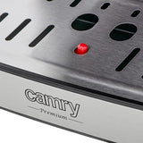 Camry - Espresso and Cappuccino Coffee Machine - CR 4410 - Pump pressure 15 bar - Built-in milk frother - Semi-automatic - 850 W - Black/Stainless steel