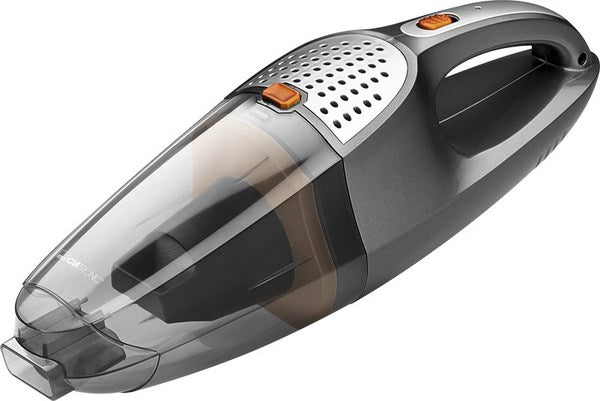 Clatronic AKS 832 Handheld Vacuum Cleaner - Black, Stainless Steel, Bagless