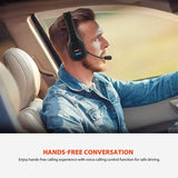Audiocore AC864 Bluetooth Headphones with Mic - ANC, QCC3020, AAC