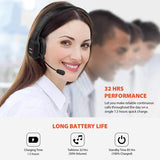 Audiocore AC864 Bluetooth Headphones with Mic - ANC, QCC3020, AAC