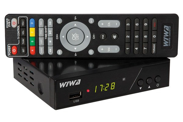 WIWA TUNER DVB-T/T2 H.265 PRO Digital Terrestrial Receiver