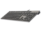 A4Tech KV-300H Wired USB Keyboard - Black (US Layout)