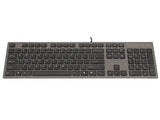 A4Tech KV-300H Wired USB Keyboard - Black (US Layout)