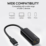 AUKEY CB-A30 USB 3.0 Type-C to Gigabit Ethernet Adapter
