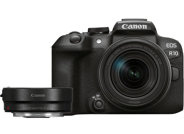 Canon EOS R10 + RF-S 18-150mm F3.5-6.3 IS STM(F/3.5-6.3 IS STM) + Mount Adapter EF-EOS R