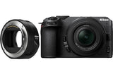 Nikon Z 30, (Z30) + NIKKOR Z DX 16-50mm f/3.5-6.3 VR + FTZ II Adapter