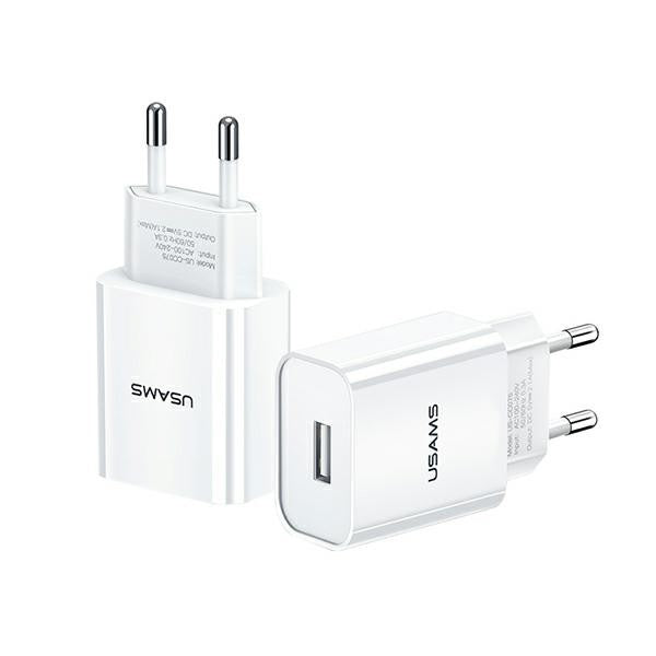Charger T18 1xUSB 2.1A Wall Charger Head