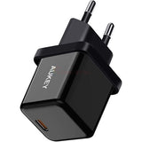 Mains 35W Dual USB-C PD 3.0 Wall Charger with PPS - Black