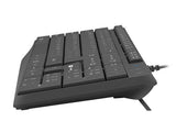 Keyboard Nautilus US Slim Black Keyboard
