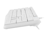 Keyboard Nautilus US Slim White Keyboard