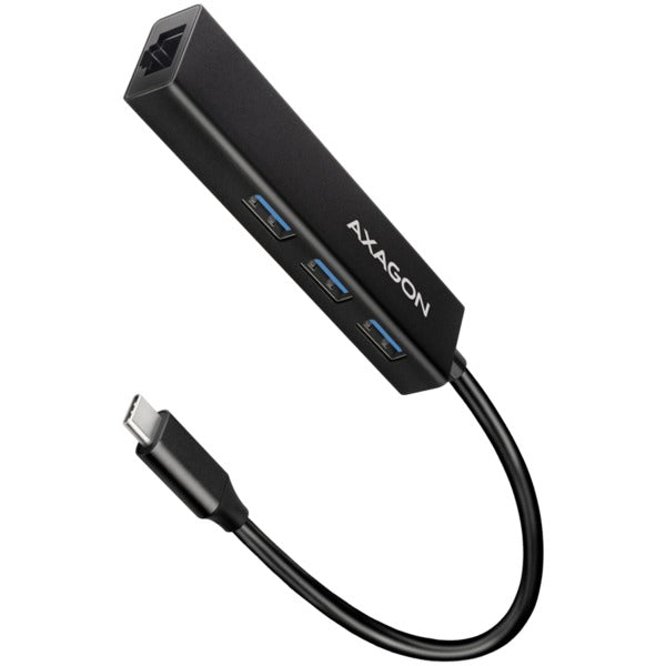 AXAGON HMC-GL3A USB-C 4-Port Gigabit Ethernet Hub