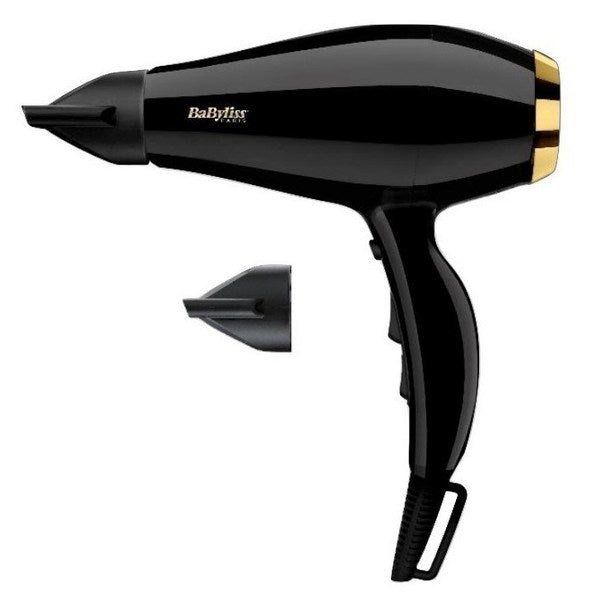 BaByliss Super Pro 2300 Hair Dryer - Black & Gold