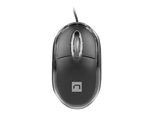 Natec Vireo 2 Wired Optical Mouse, 1000 DPI, Black