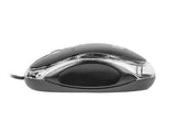 Natec Vireo 2 Wired Optical Mouse, 1000 DPI, Black