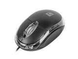 Natec Vireo 2 Wired Optical Mouse, 1000 DPI, Black