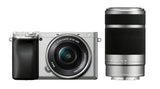 Sony A6400 + 16-50mm OSS + 55-210mm OSS (Silver) - (ILCE-6400Y/S) - (α6400) - (Alpha 6400)
