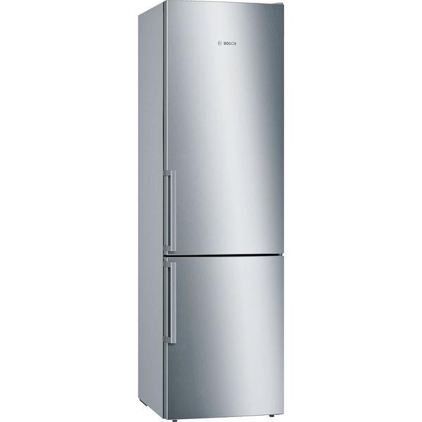 Bosch KGE398IBP Series 6 Freestanding Combi Refrigerator - 201cm Height, 249L Fridge, 94L Freezer, Class B