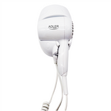 Adler AD 2252 Hotel & Pool Hair Dryer - 1600W, 2 Temperature Settings - White