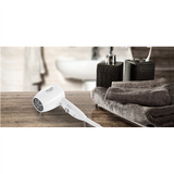 Adler AD 2252 Hotel & Pool Hair Dryer - 1600W, 2 Temperature Settings - White