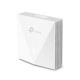 TP-LINK AX3000 Wall Plate WiFi 6 Access Point - EAP650-Wall - 802.11ax - 2.4 GHz/5 GHz - 10/100/1000 Mbit/s - Ethernet LAN (RJ-45) ports 2 - MU-MiMO No - P...