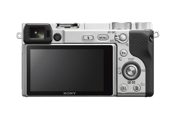 Sony A6400 Body (Silver) - (ILCE-6400/S) - (α6400) - (Alpha 6400)