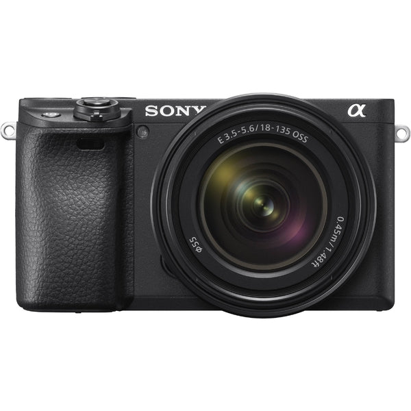 Sony A6400 + 18-135mm OSS (Black) - (ILCE-6400M/B) - (α6400) - (Alpha 6400)