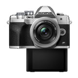 Olympus OM-D E-M10 Mark IV + ED 14-42mm EZ PANCAKE (Silver)
