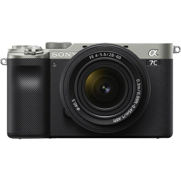 Sony A7C + 28-60mm (Silver) - (ILCE-7CL/S) - (α7C) - (Alpha 7C)