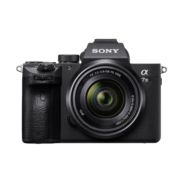 Sony A7 III + 28-70mm OSS (Black) - (ILCE-7M3K/B) - (α7 III) - (Alpha 7 III)
