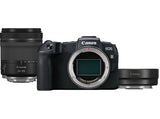 Canon EOS R50 + RF-S 18-150mm F3.5-6.3 IS STM + Mount Adapter EF-EOS R (Black)