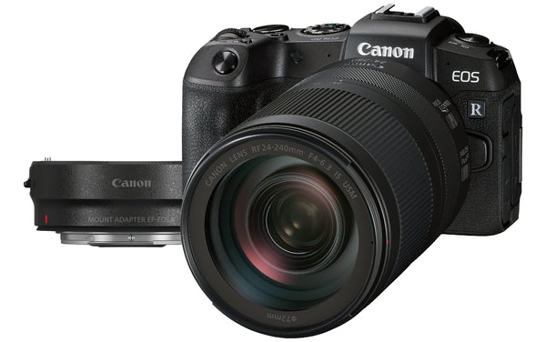 Canon EOS RP + RF 24-240mm f/4-6.3 IS USM + Mount Adapter EF-EOS R