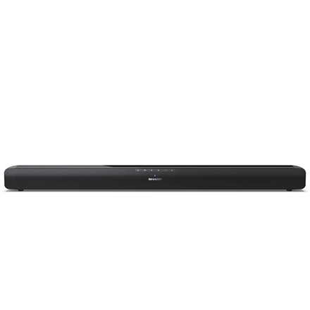 Sharp HT-SB100 2.0 Soundbar for TV above 32", HDMI ARC/CEC, Aux-in, Optical, Bluetooth, USB, 80cm, Gloss Black - Sharp - Yes - Soundbar for TV above 32" - HT-S...