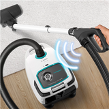 Bosch BGL6HYG1 Bagged Vacuum Cleaner, 600W, 4L Dust Capacity - White