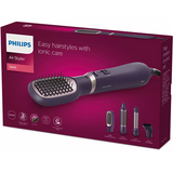Philips 3000 Series Hair Styler - BHA313/00 - 800W, Ion Conditioning, 3 Heat Settings - Purple