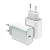 Universal 20W USB-C Power Delivery Wall Charger - White
