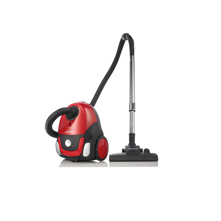 Gorenje VCEB11CXRII Bagged Vacuum Cleaner - 800W, 2L Dust Capacity - Red