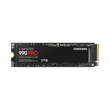 SAMSUNG 990 PRO SSD 2TB NVMe drive, writing speed up to 6900 MB/s, reading up to 7450 MB/s