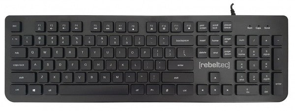 SOLIDERO Full Size USB Multimedia Keyboard