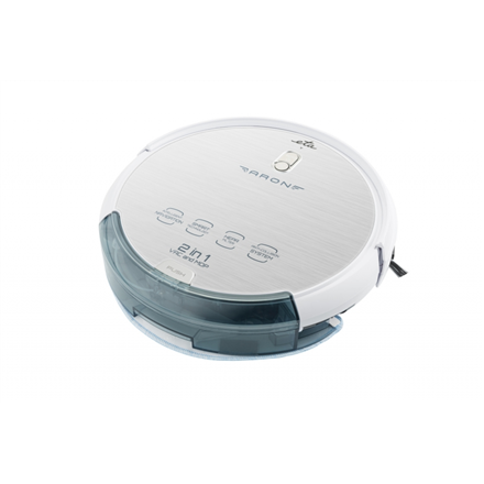 ETA Aron Robotic Vacuum Cleaner - Dry - 120 min Runtime - 0.3L Dust Capacity - White (ETA351290000)