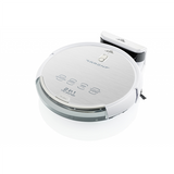 ETA Aron Robotic Vacuum Cleaner - Dry - 120 min Runtime - 0.3L Dust Capacity - White (ETA351290000)