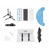 ETA Aron Robotic Vacuum Cleaner - Dry - 120 min Runtime - 0.3L Dust Capacity - White (ETA351290000)