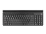 Natec Felimare NKL-1973 Wireless Keyboard - US Layout, Black (2.4 GHz, Bluetooth)