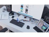 Natec Felimare NKL-1973 Wireless Keyboard - US Layout, Black (2.4 GHz, Bluetooth)