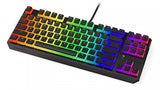 DELTACO DK460 65% Wired Transparent Mechanical Keyboard - US Layout