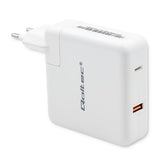 QOLTEC 51710 GaN Fast 108W USB-C Power Charger - White