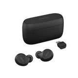 JABRA Evolve2 Buds MS Cradle USB-C MS Link 380 BT adapter USB-C MS 30cm USB-C to USB-A cable Ear gels USB-A to USB-C charging pad
