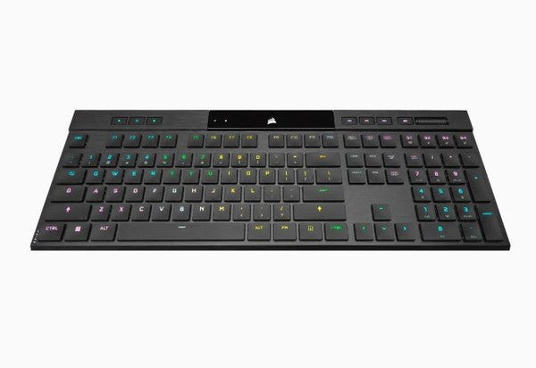 Corsair K100 AIR Wireless RGB Ultra-thin Mechanical Gaming Keyboard - Cherry MX Ultra Low Profile Tactile (North American Layout)