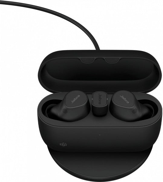 JABRA Evolve2 Buds MS Cradle USB-C MS Link 380 BT adapter USB-C MS 30cm USB-C to USB-A cable Ear gels USB-A to USB-C charging pad