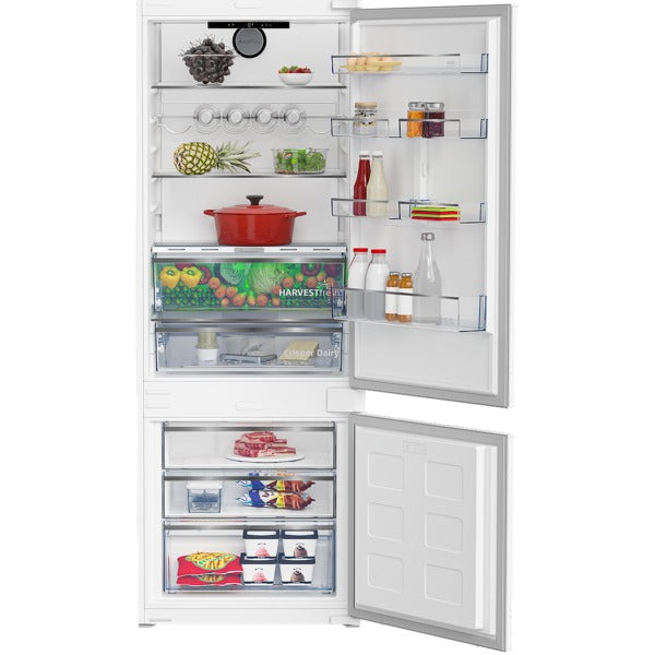 BEKO BCNE400E40SN Built-In Refrigerator - 69cm Width, 194cm Height, E Energy Class