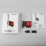 AXAGON PCEE-G25 2.5 Gigabit PCI-Express Network Card with PXE Support